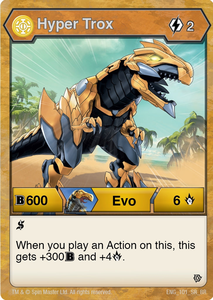 Image for Hyper Trox (Resurgence) (101) - Bakugan TCG