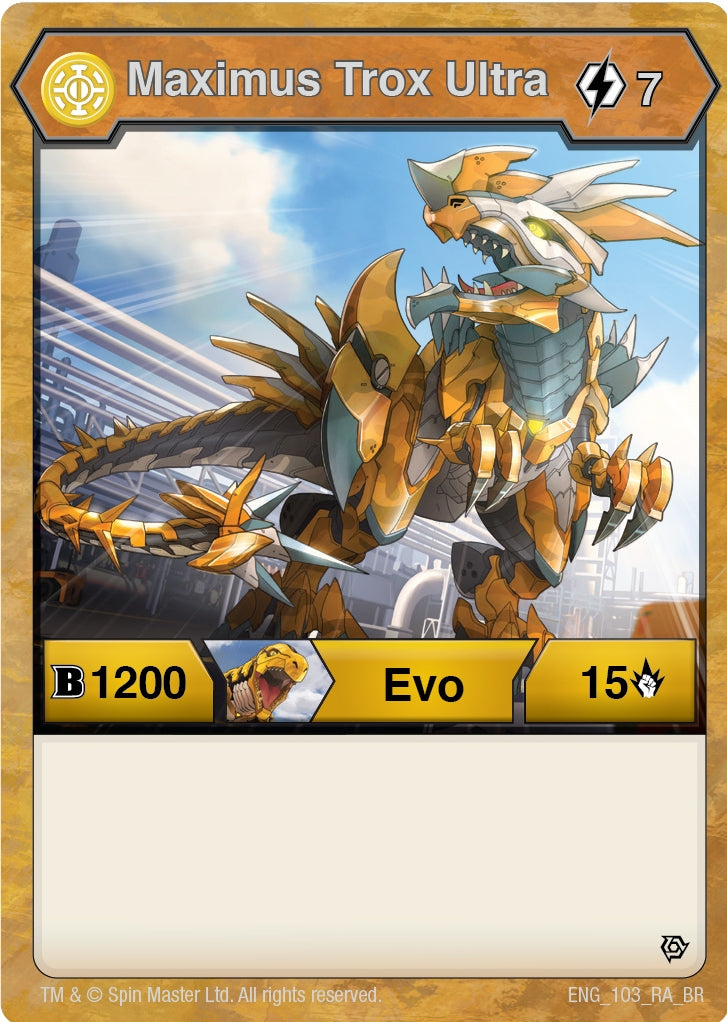 Image for Maximus Trox Ultra (Resurgence) (103) - Bakugan TCG