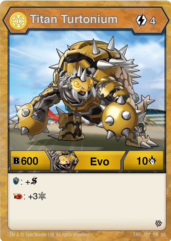 Image for Titan Turtonium (Resurgence) (107) - Bakugan TCG