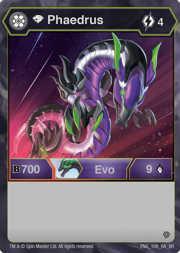 Image for Diamond Phaedrus (Resurgence) (108) - Bakugan TCG
