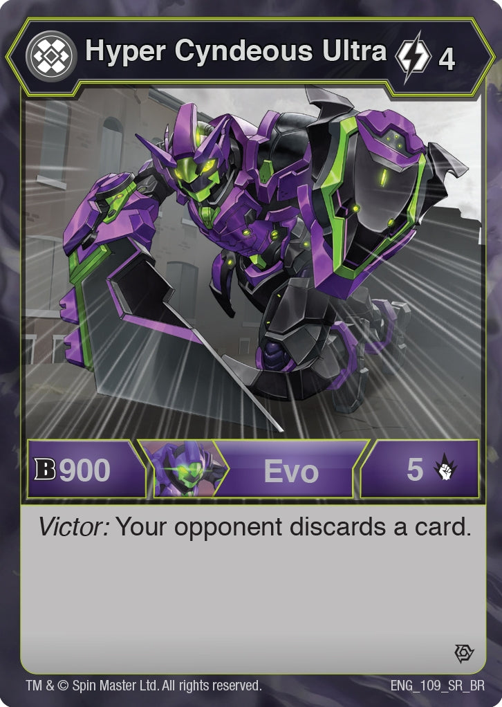 Image for Hyper Cyndeous Ultra (Resurgence) (109) - Bakugan TCG