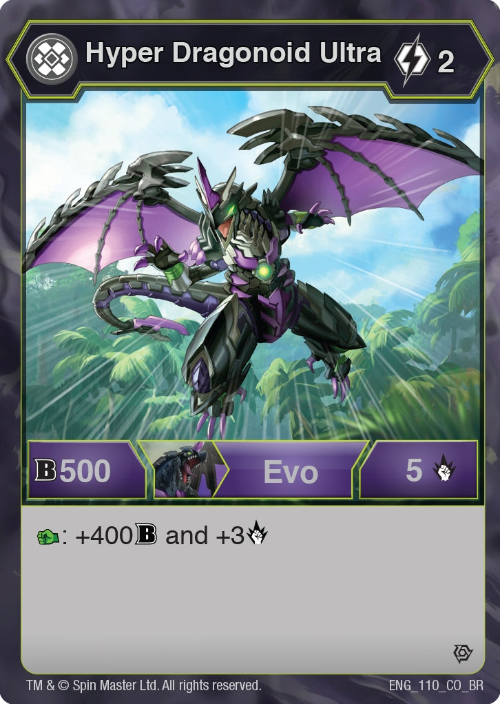 Image for Hyper Dragonoid Ultra (Resurgence) (110) - Bakugan TCG
