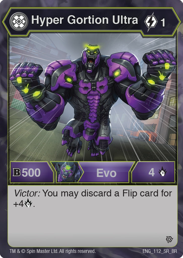 Image for Hyper Gortion Ultra (Resurgence) (112) - Bakugan TCG