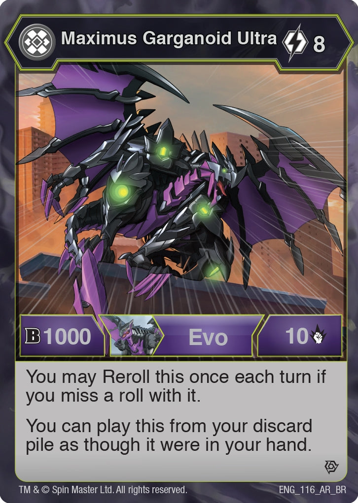 Image for Maximus Garganoid Ultra (Resurgence) (116) - Bakugan TCG
