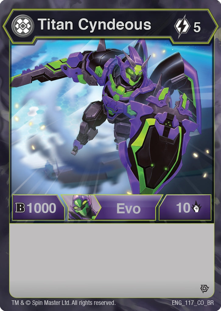 Image for Titan Cyndeous (Resurgence) (117) - Bakugan TCG