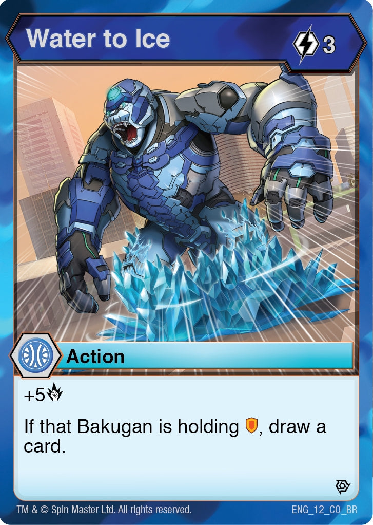 Image for Water to Ice (Resurgence) (12) - Bakugan TCG