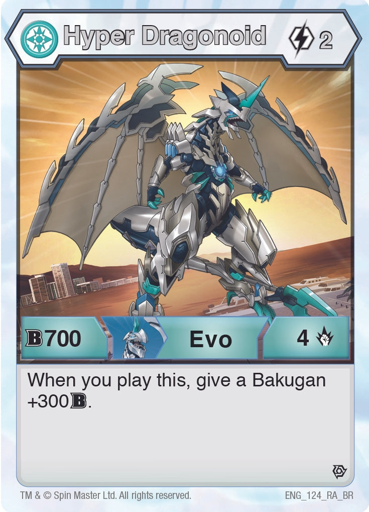 Image for Hyper Dragonoid (Resurgence) (124) - Bakugan TCG