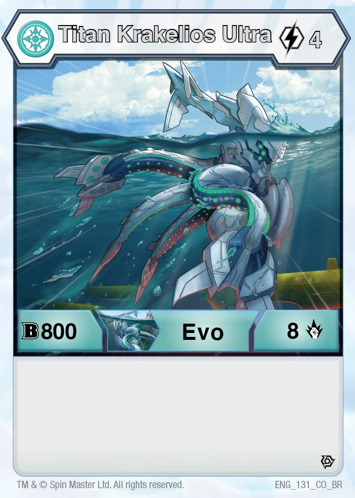 Image for Titan Krakelios Ultra (131) (Resurgence) (131) - Bakugan TCG