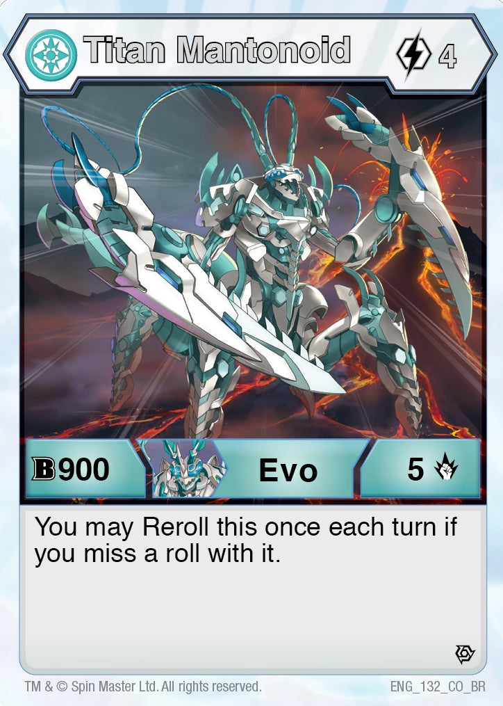 Image for Titan Mantonoid (132) (Resurgence) (132) - Bakugan TCG