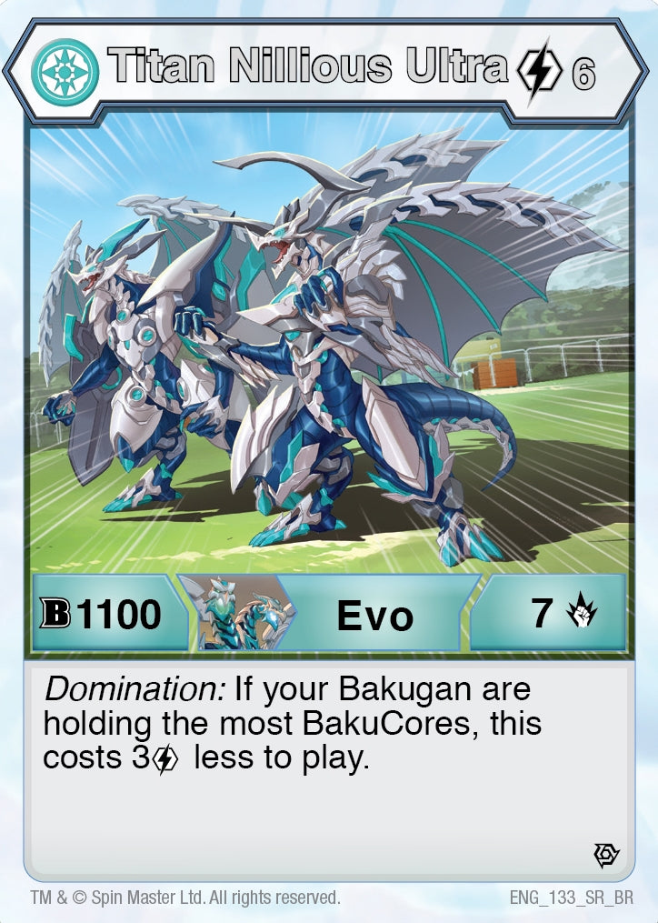 Image for Titan Nillious Ultra (Resurgence) (133) - Bakugan TCG