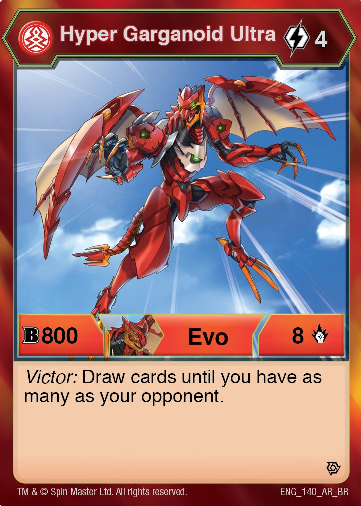 Image for Hyper Garganoid Ultra (Resurgence) (140) - Bakugan TCG