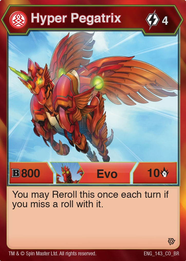 Image for Hyper Pegatrix (143) (Resurgence) (143) - Bakugan TCG