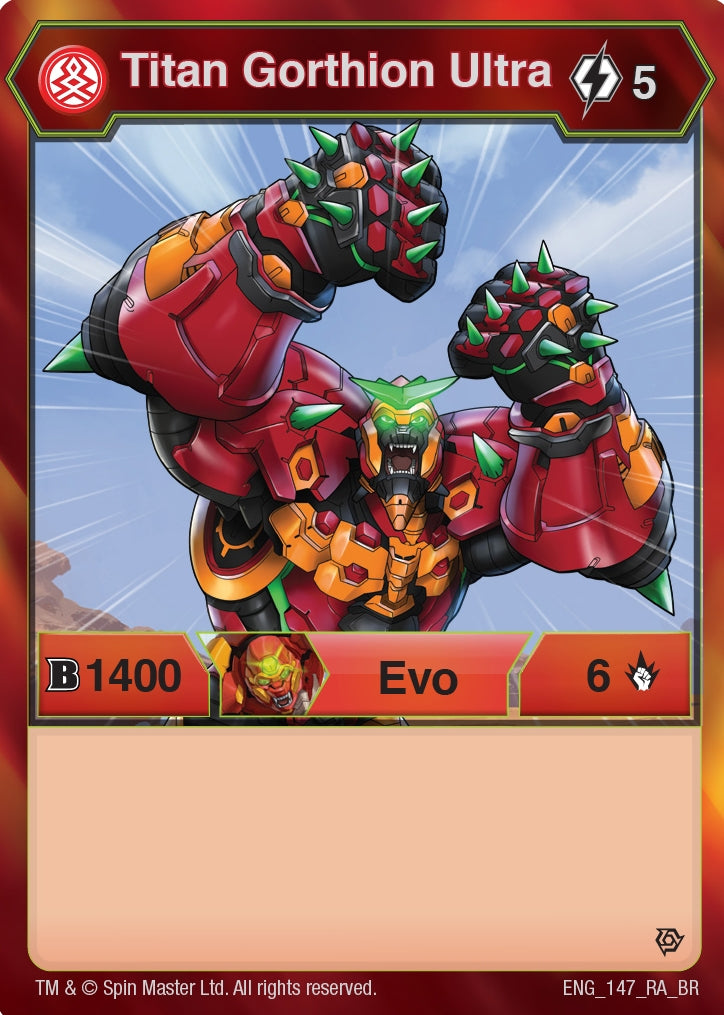 Image for Titan Gorthion Ultra (Resurgence) (147) - Bakugan TCG