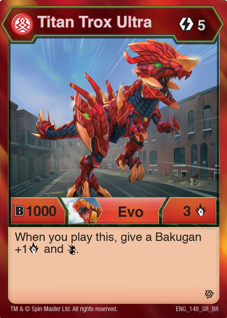 Image for Titan Trox Ultra (Resurgence) (148) - Bakugan TCG