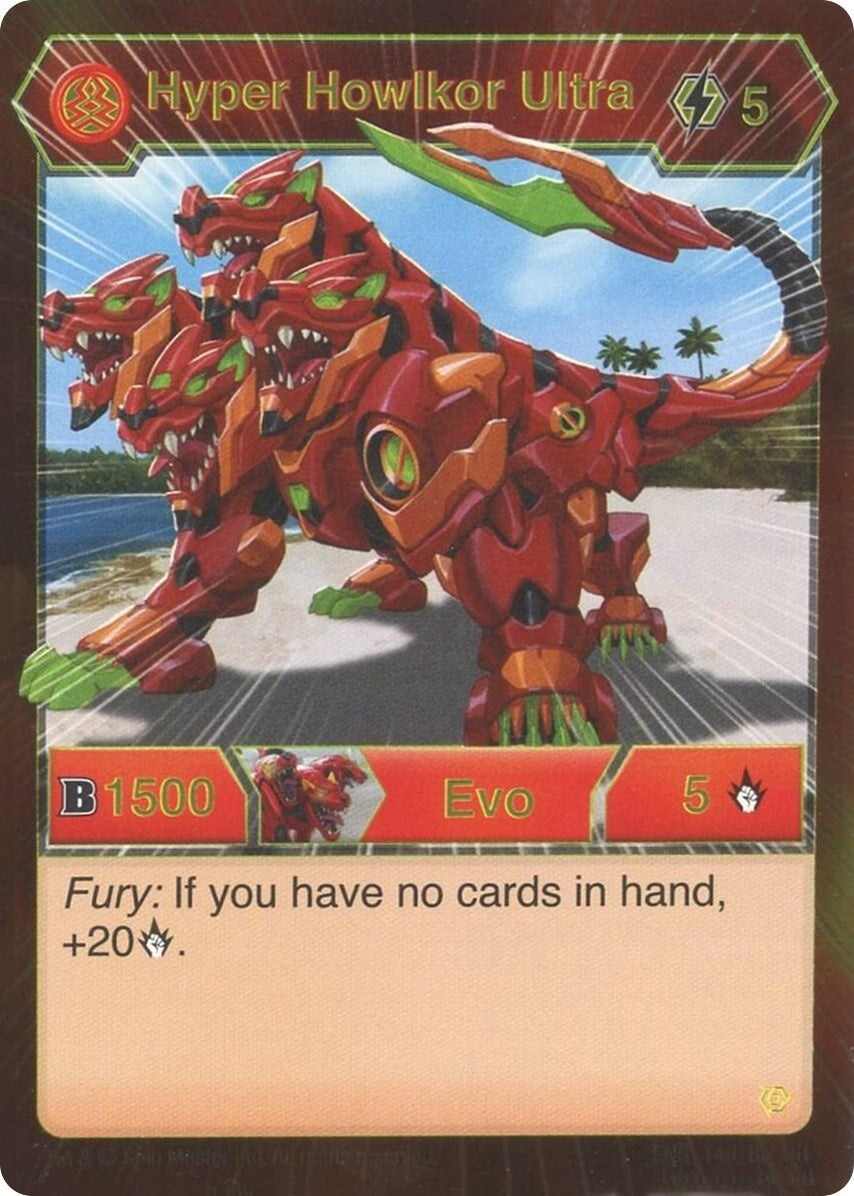 Image for Hyper Howlkor Ultra (Resurgence) (149) - Bakugan TCG