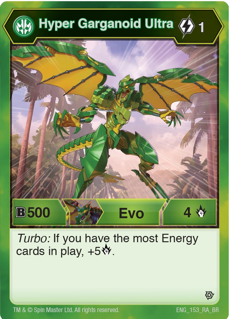 Image for Hyper Garganoid Ultra (153) (Resurgence) (153) - Bakugan TCG
