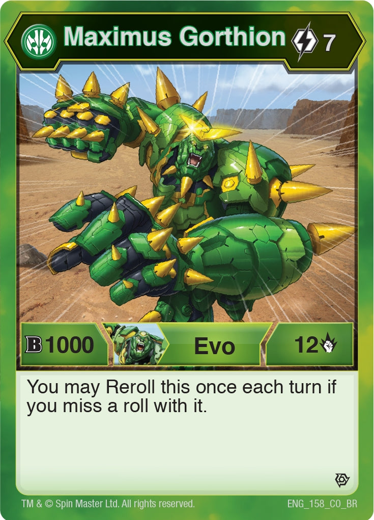 Image for Maximus Gorthion (Resurgence) (158) - Bakugan TCG