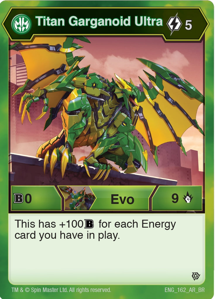 Image for Titan Garganoid Ultra (Resurgence) (162) - Bakugan TCG