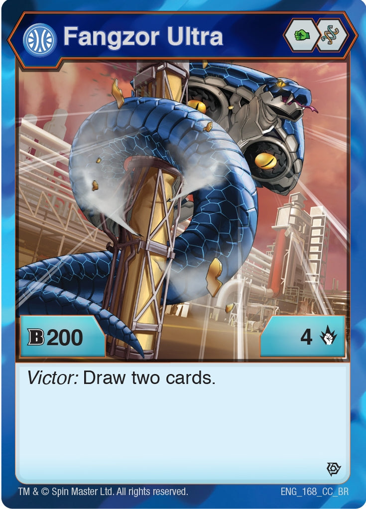 Image for Fangzor Ultra (Resurgence) (168) - Bakugan TCG