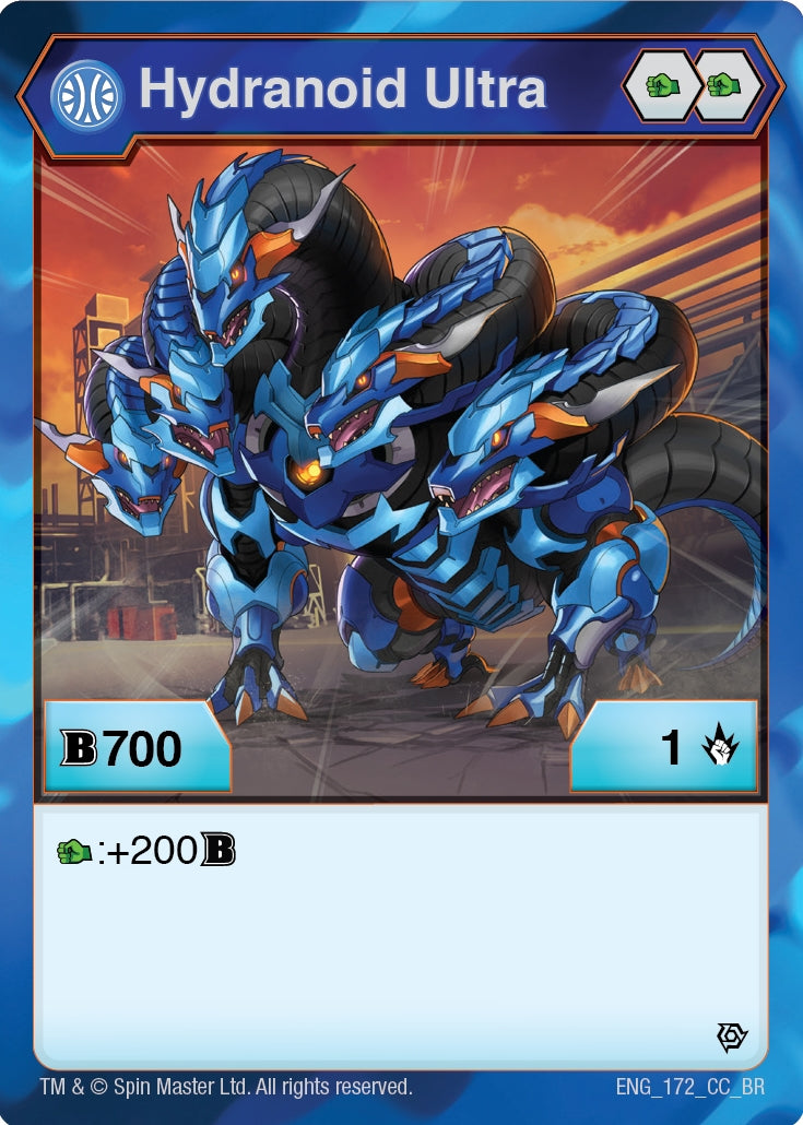 Image for Hydranoid Ultra (Resurgence) (172) - Bakugan TCG