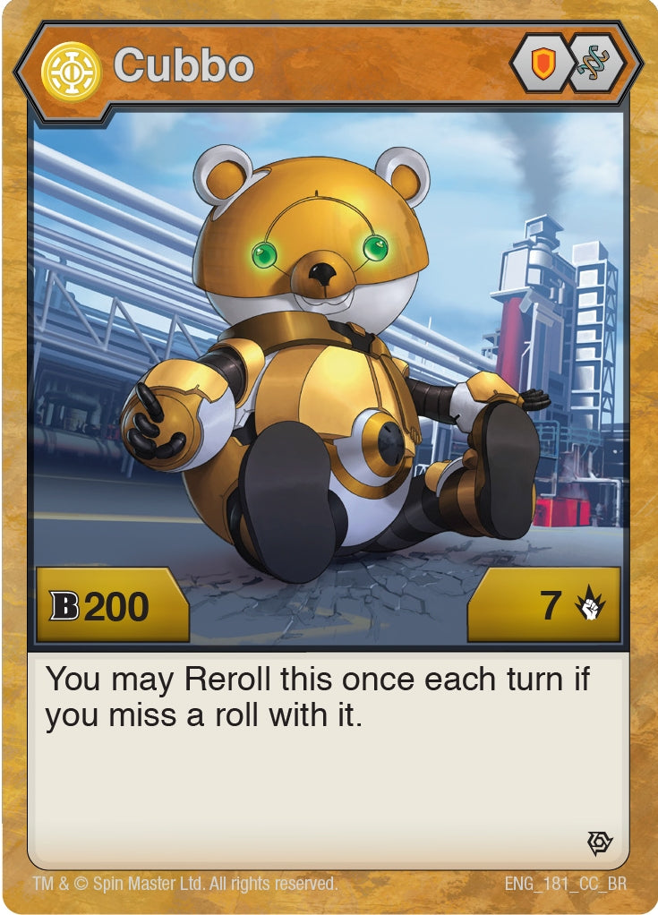 Image for Cubbo (181) (Resurgence) (181) - Bakugan TCG