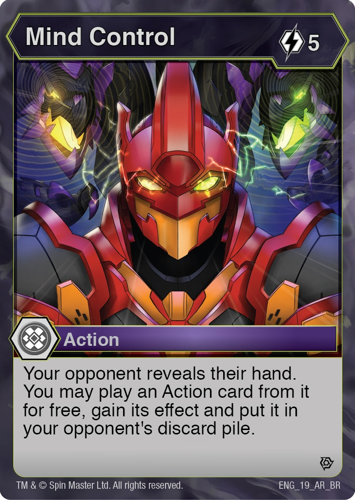 Image for Mind Control (Resurgence) (19) - Bakugan TCG