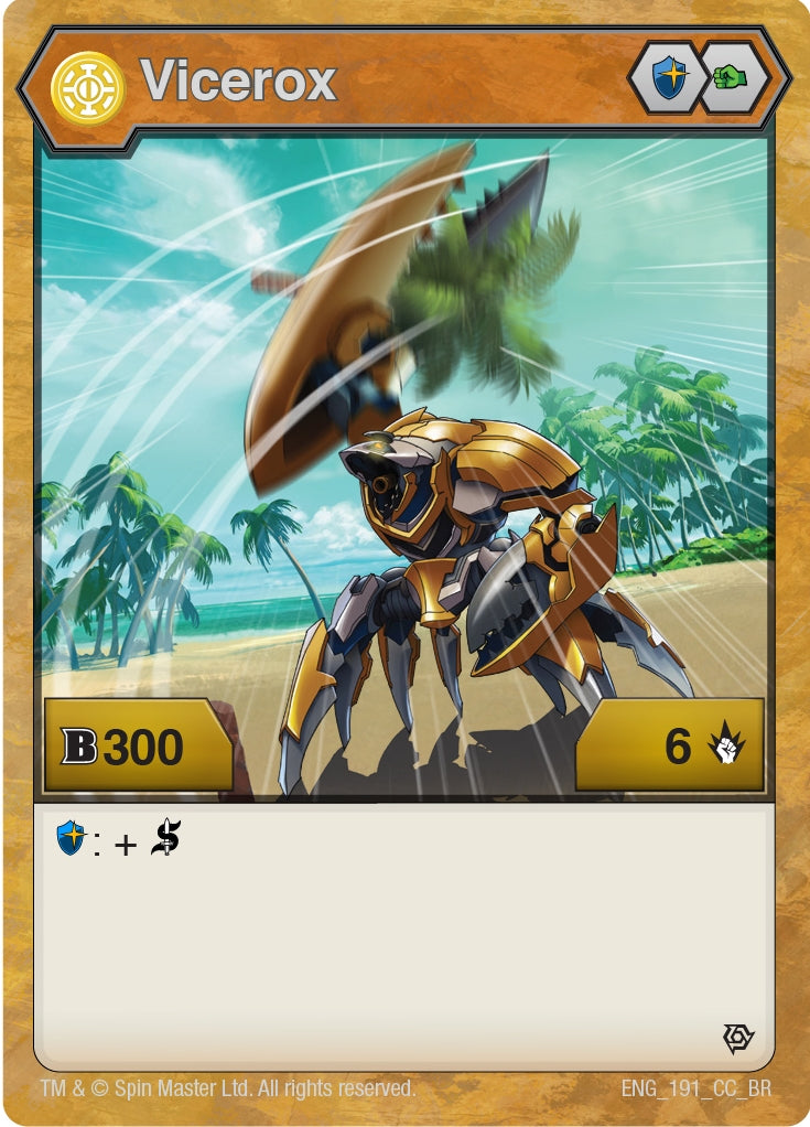 Image for Vicerox (191) (Resurgence) (191) - Bakugan TCG