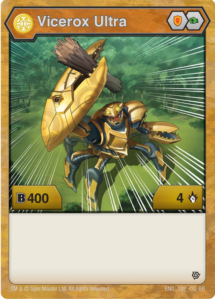 Image for Vicerox Ultra (Resurgence) (192) - Bakugan TCG