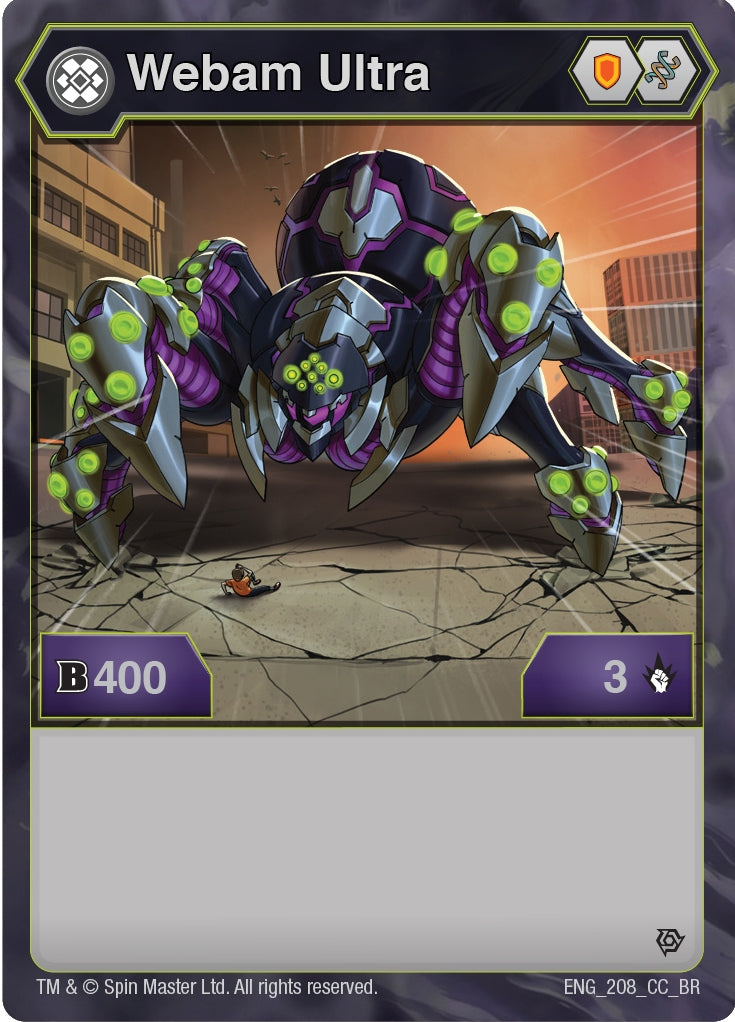 Image for Webam Ultra (208) (Resurgence) (208) - Bakugan TCG