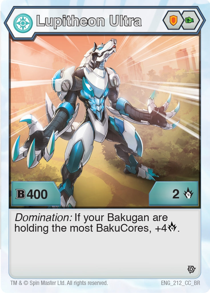 Image for Lupitheon Ultra (212) (Resurgence) (212) - Bakugan TCG