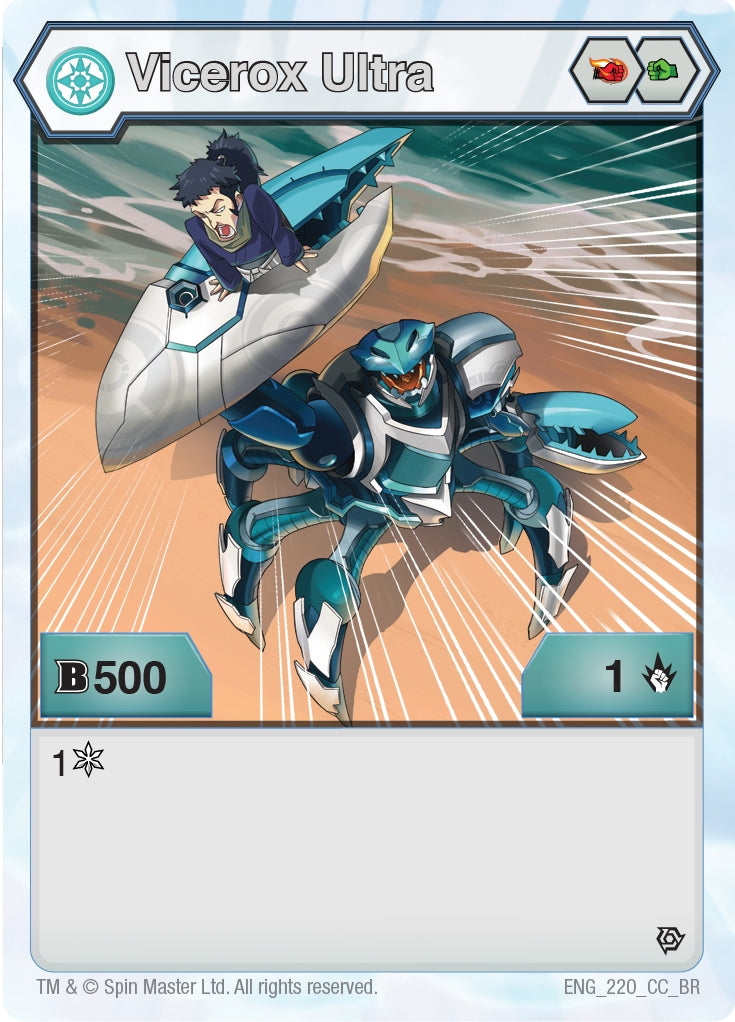 Image for Vicerox Ultra (220) (Resurgence) (220) - Bakugan TCG