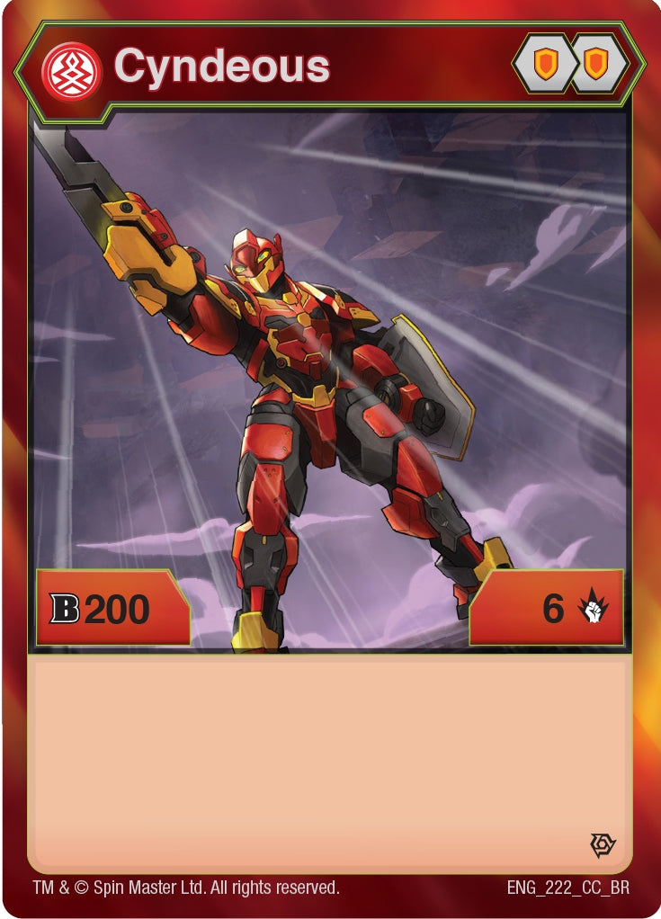 Image for Cyndeous (222) (Resurgence) (222) - Bakugan TCG
