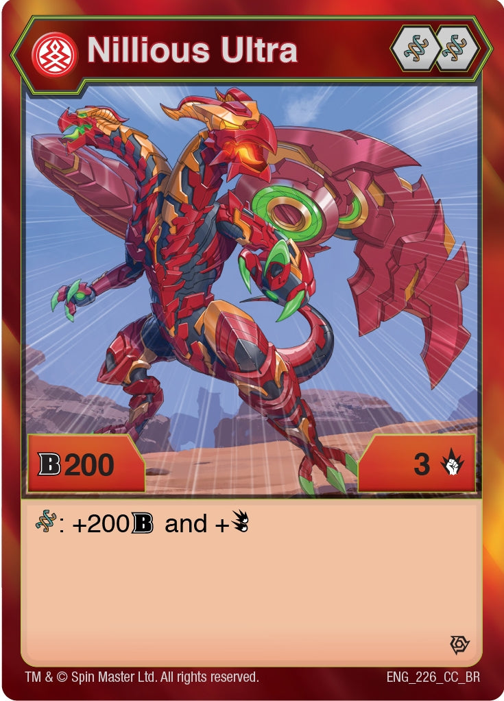 Image for Nillious Ultra (Resurgence) (226) - Bakugan TCG