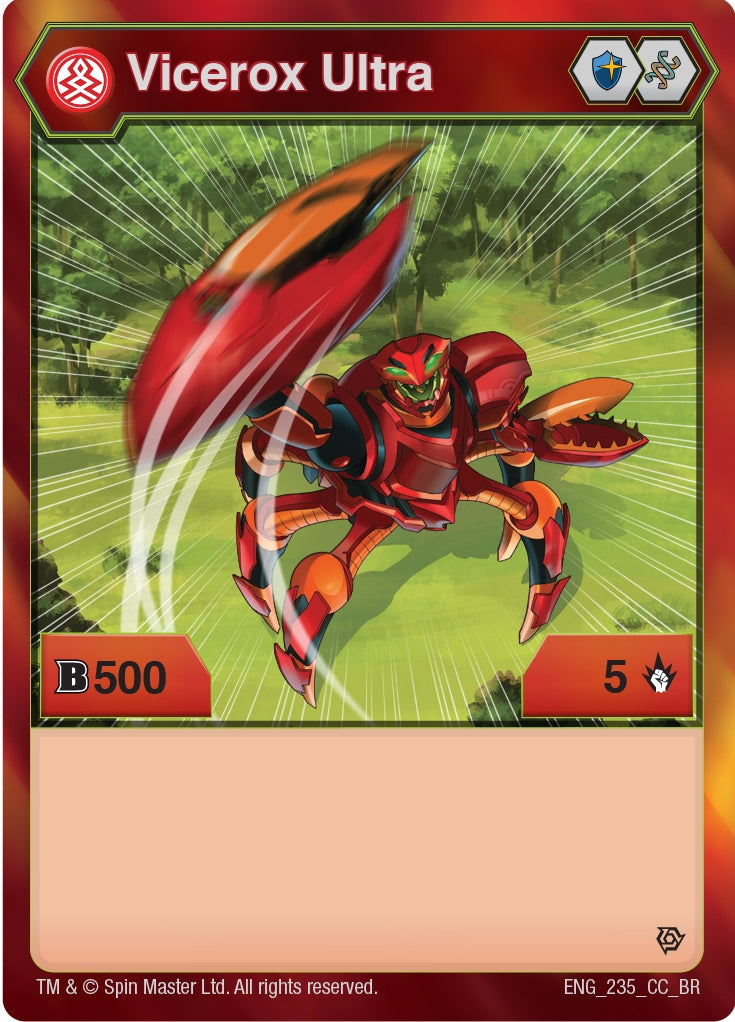 Image for Vicerox Ultra (235) (Resurgence) (235) - Bakugan TCG