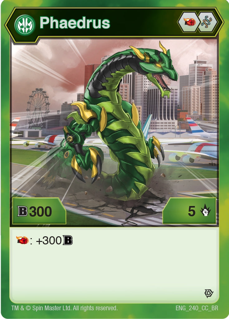 Image for Phaedrus (240) (Resurgence) (240) - Bakugan TCG