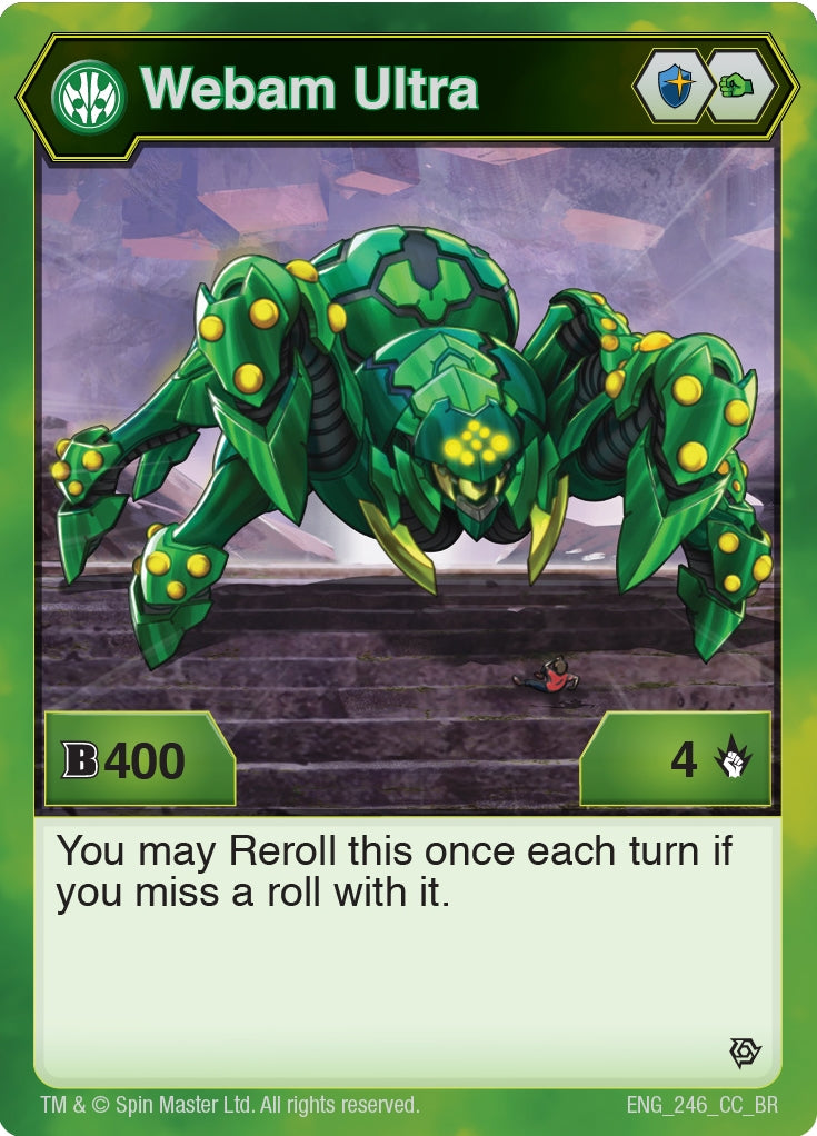 Image for Webam Ultra (246) (Resurgence) (246) - Bakugan TCG