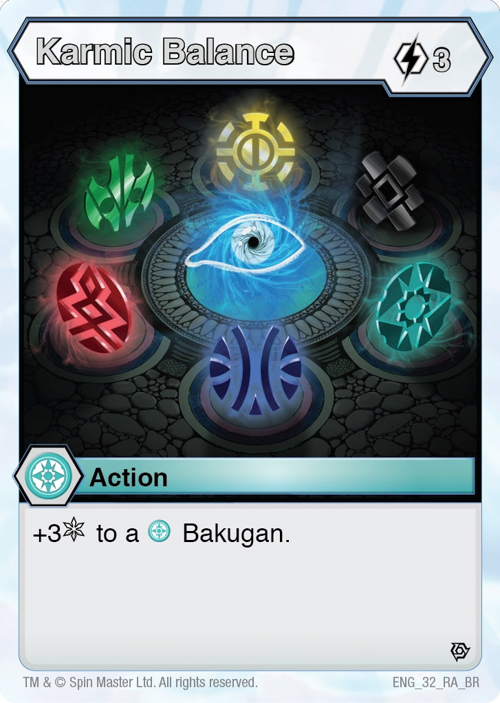 Image for Karmic Balance (Resurgence) (32) - Bakugan TCG