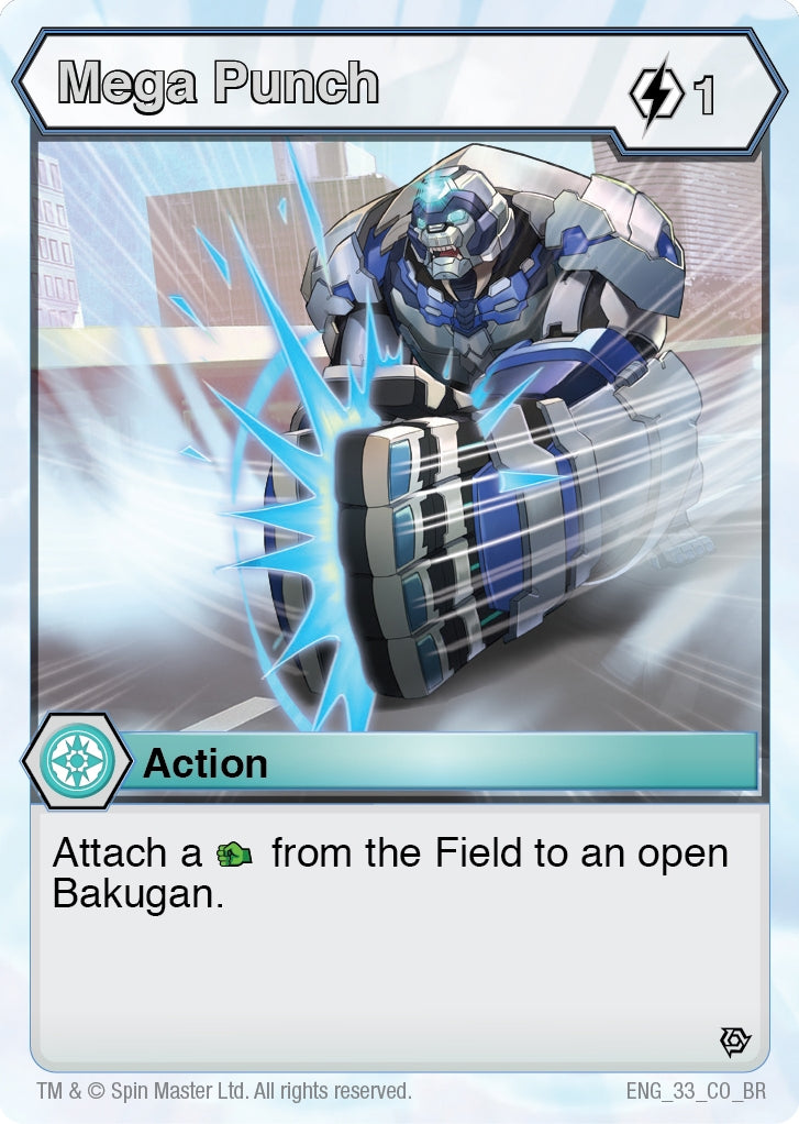 Image for Mega Punch (Resurgence) (33) - Bakugan TCG
