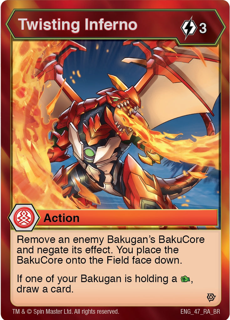 Image for Twisting Inferno (Resurgence) (47) - Bakugan TCG