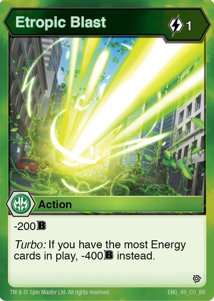 Image for Etropic Blast (Resurgence) (49) - Bakugan TCG