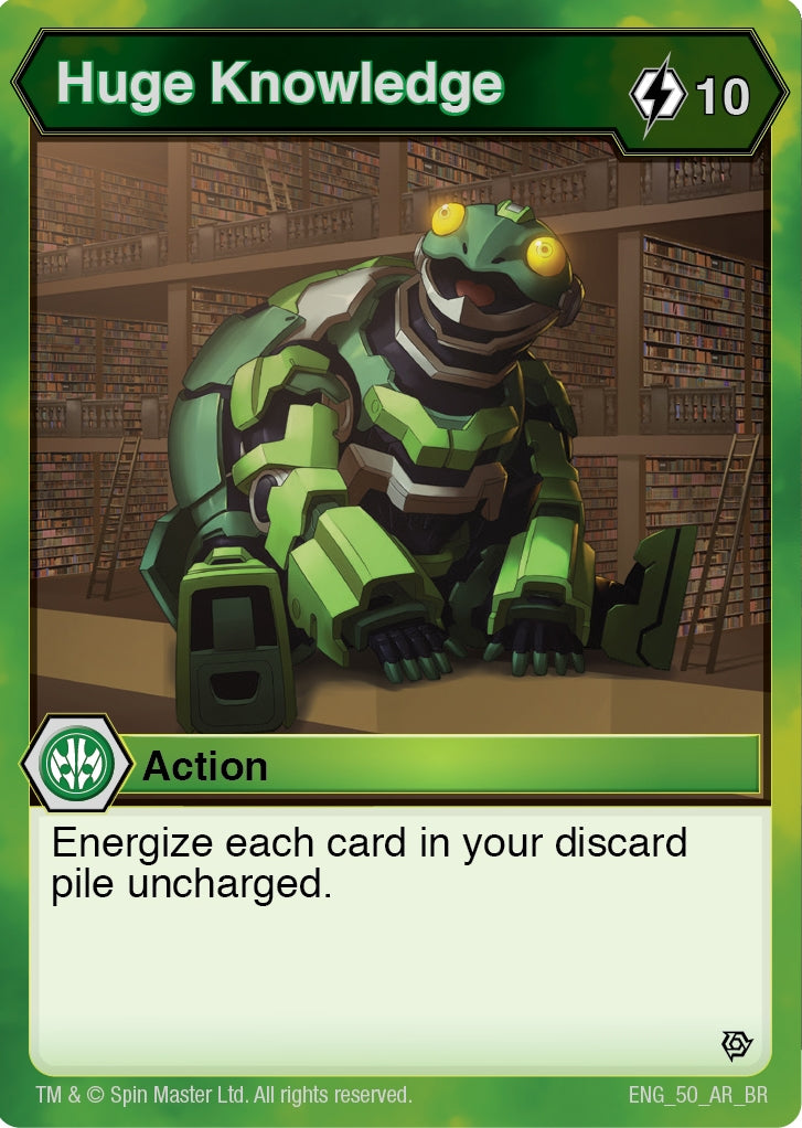 Image for Huge Knowledge (Resurgence) (50) - Bakugan TCG