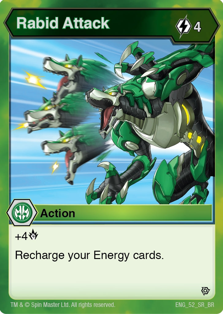 Image for Rabid Attack (Resurgence) (52) - Bakugan TCG
