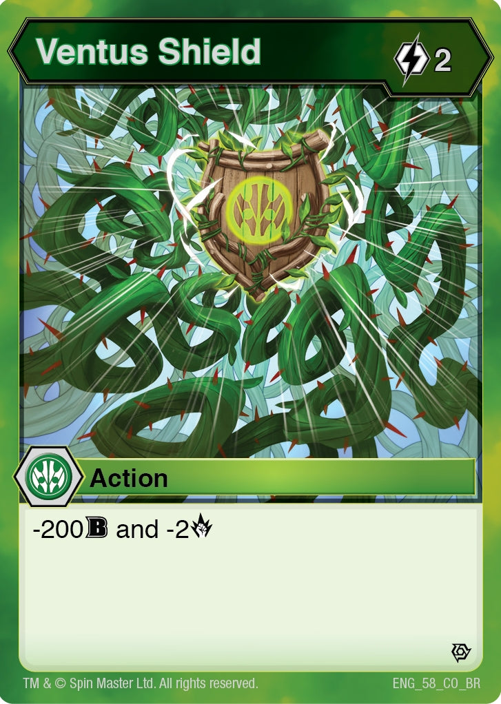 Image for Ventus Shield (Resurgence) (58) - Bakugan TCG