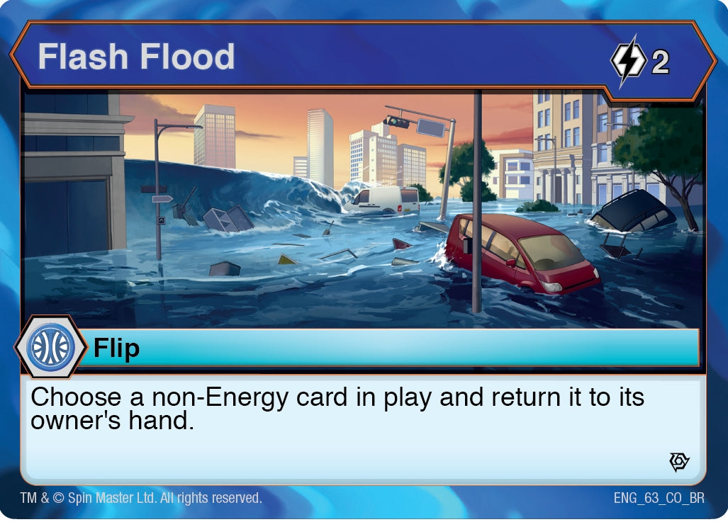 Image for Flash Flood (Resurgence) (63) - Bakugan TCG