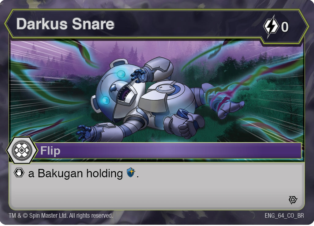 Image for Darkus Snare (Resurgence) (64) - Bakugan TCG