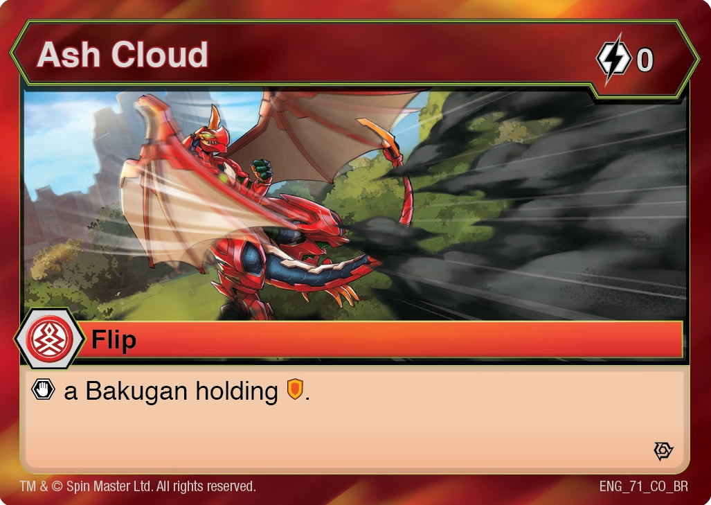Image for Ash Cloud (Resurgence) (71) - Bakugan TCG