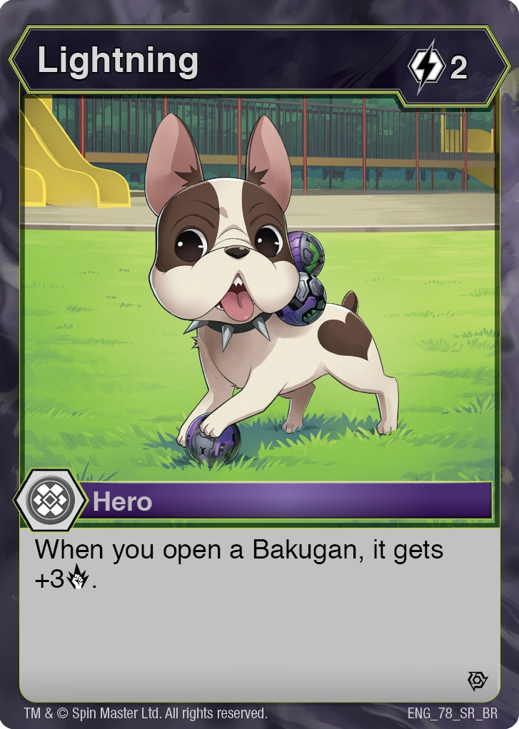 Image for Lightning (Resurgence) (78) - Bakugan TCG