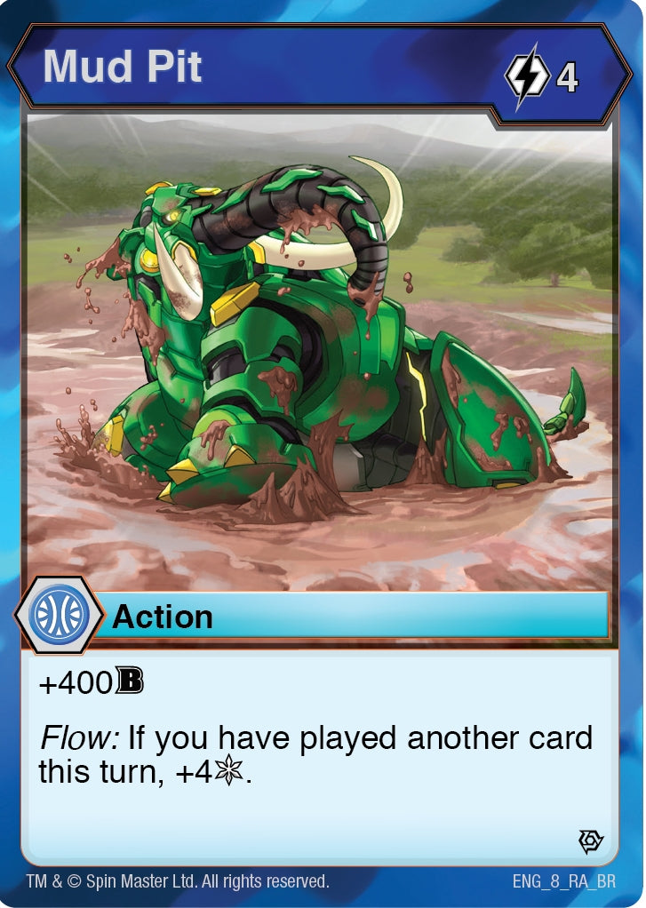 Image for Mud pit (Resurgence) (8) - Bakugan TCG