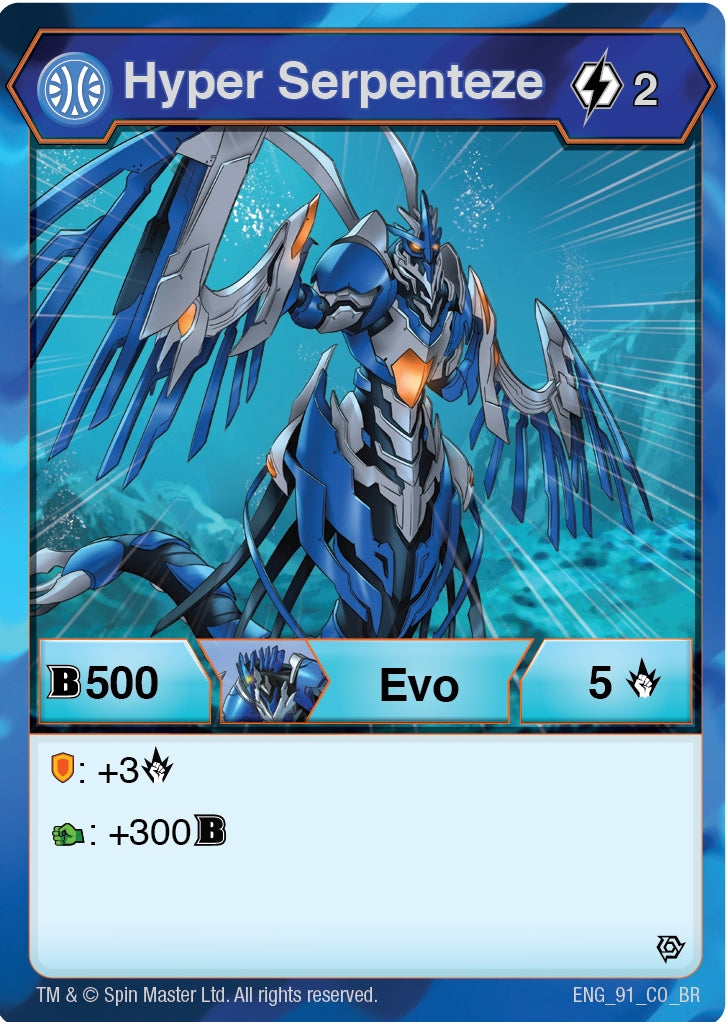 Image for Hyper Serpenteze (Resurgence) (91) - Bakugan TCG