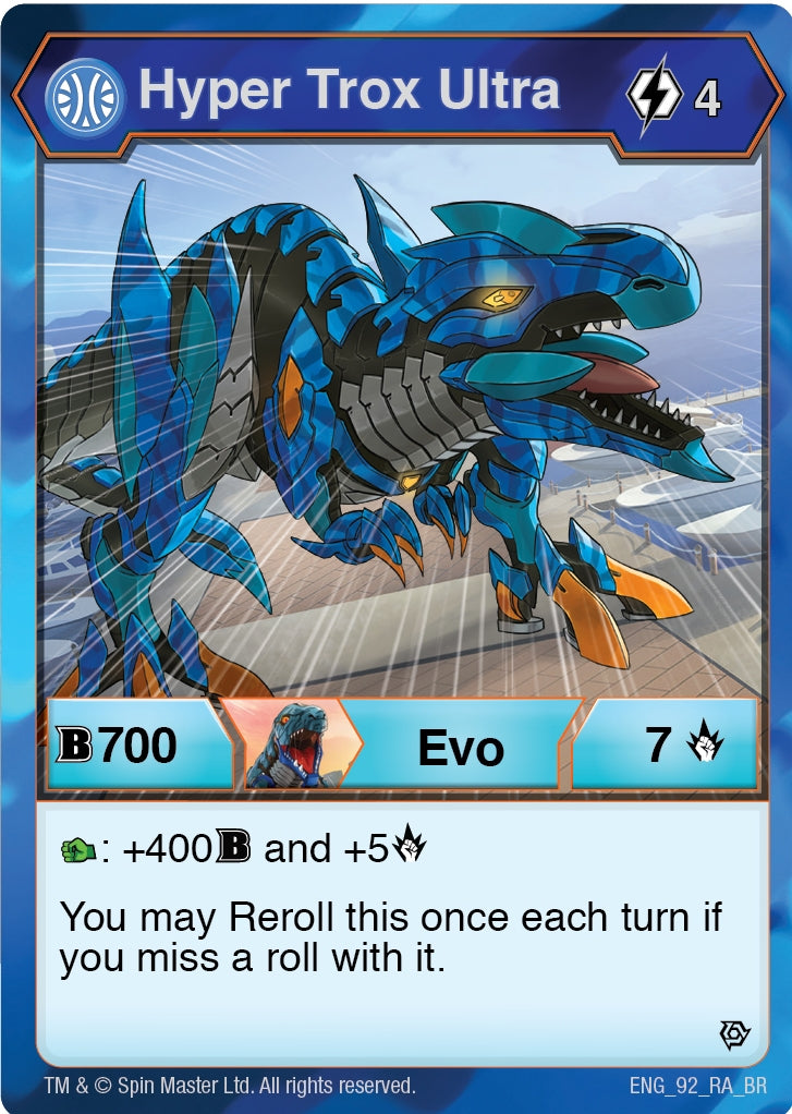 Image for Hyper Trox Ultra (Resurgence) (92) - Bakugan TCG